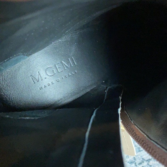 NEW M. Gemi Corsa Concavo Beige Crocodile Boot - Picture 14 of 14